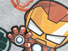 Name It grey melange Marvel bluse